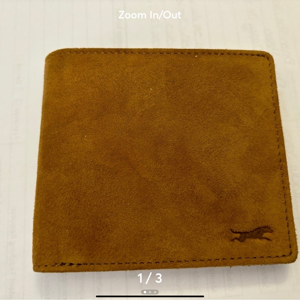 Men's Tan Leather Wallet
